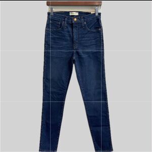 Madewell NWT 10” Hi Rise Skinny Denim Jeans W27
